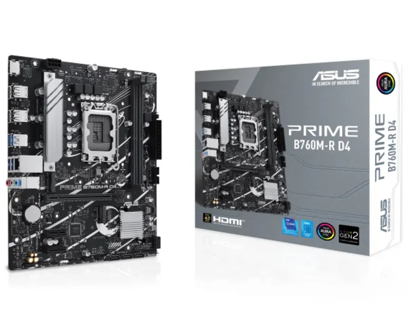 ASUS PRIME B760M-R D4 MATIČNA PLOČA