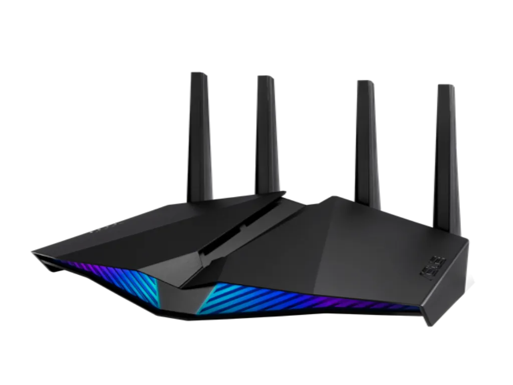 BEŽICNI RUTER ASUS RT-AX82U V2 WI-FI 6/AX5400/4804MBPS/574MBPS/MESH/GAMING/4 ANTENE