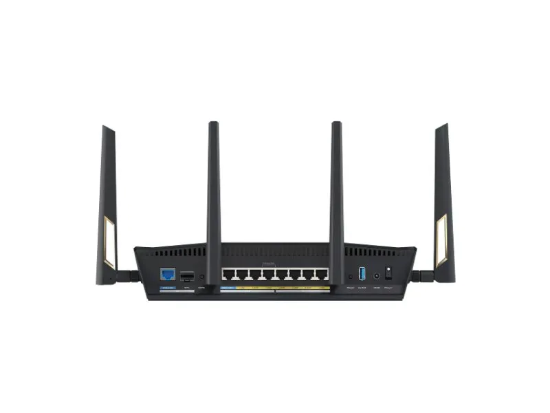Bežicni ruter ASUS  RT-BE88U WiFi 7(802.11be)/7.2 Gbps,/Dual 10G ports/SFP+ port/2x2,5G//4 antene