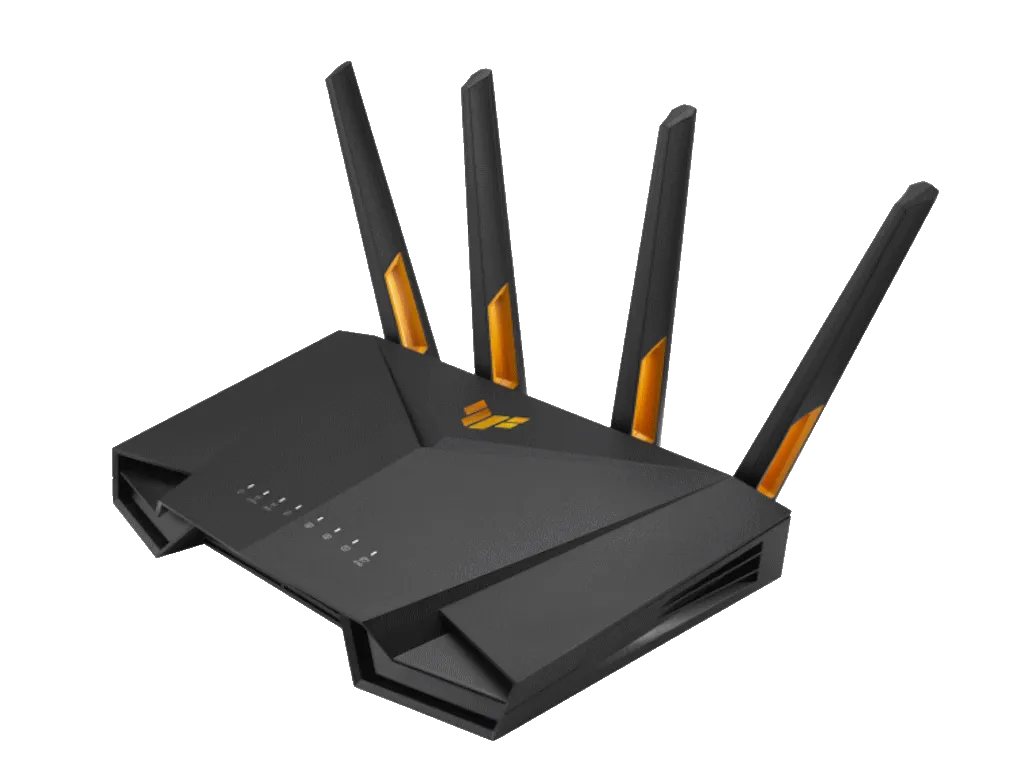 BEŽICNI RUTER ASUS TUF-AX4200 WI-FI/AX4200/574 MBPS/3603 MBPS/USB3.2/4 EKSTERNE ANTENE/CRNA