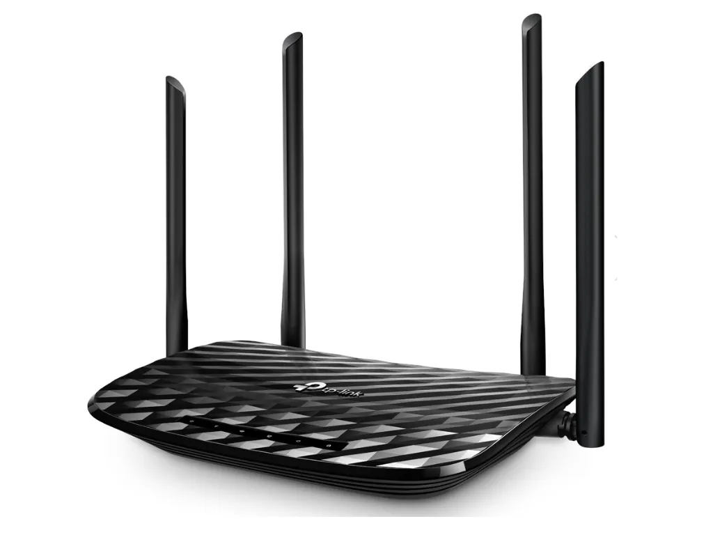 BEŽICNI RUTER TP-LINK ARCHER C6 WI-FI/AC1200/867MBPS/300MBPS/MU-MIMO/1XGWAN 4XGLAN/4 ANTENA