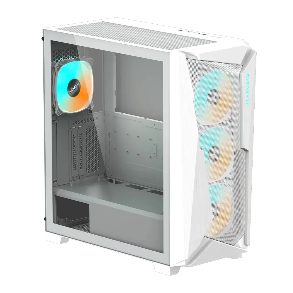 C301 V2 GLASS WHITE, MID TOWER, UP TO E-ATX, CPU HEIGHT : 170MM, GPU LENGTH : 400MM, PSU LENGTH : 18