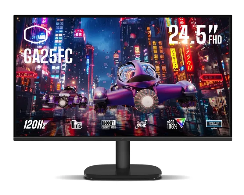 COOLER MASTER 24.5 INČA GA25FC FHD 120HZ GAMING MONITOR (CMI-GA25FC-EU)