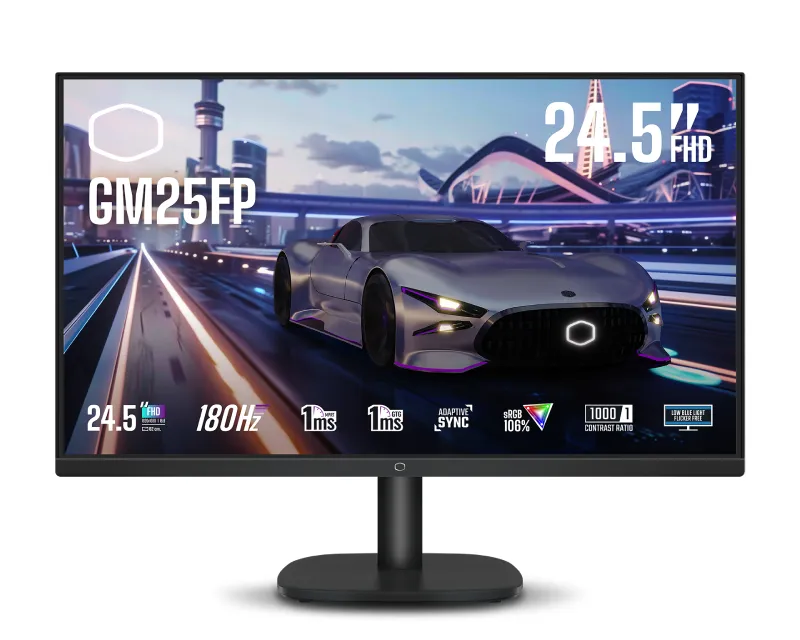 COOLER MASTER 24.5 INČA GM25FP FHD 1920X1080 IPS 180 HZ GAMING MONITOR (CMI-GM25FP-EK)