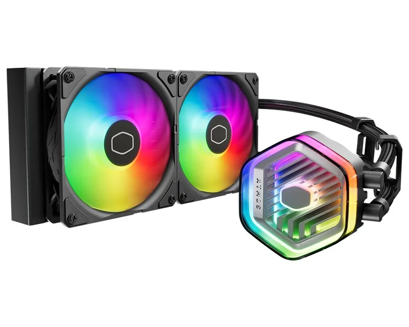 COOLER MASTER MASTERLIQUID ML240 ATMOS ARGB VODENO HLAĐENJE CRNO (MLX-D24M-A25PZ-R1)