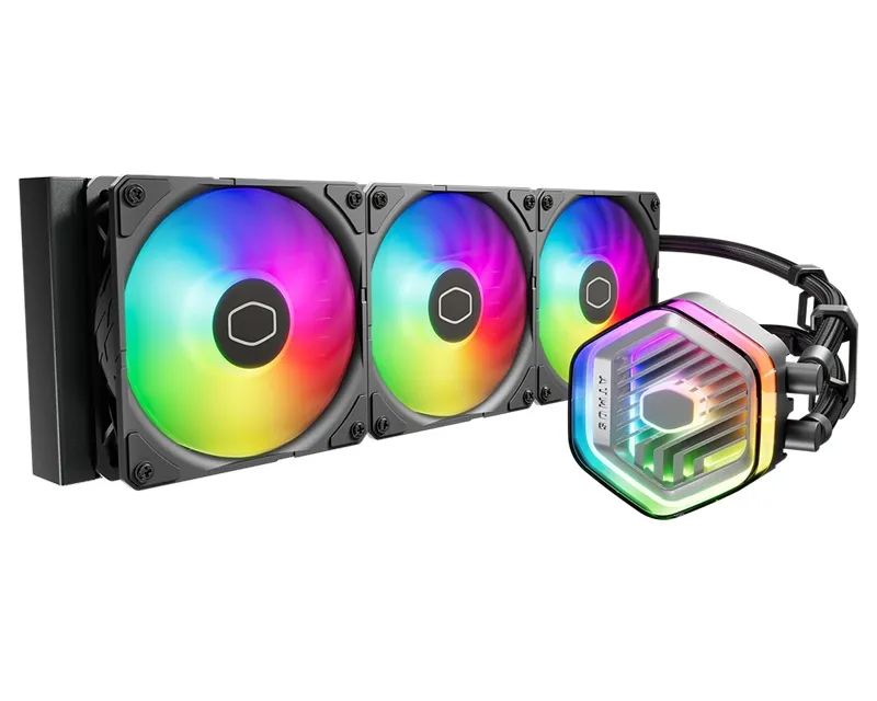COOLER MASTER MASTERLIQUID ML360 ATMOS ARGB VODENO HLAĐENJE CRNO (MLX-D36M-A25PZ-R1)