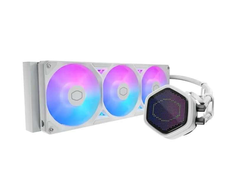 COOLER MASTER MASTERLIQUID ML360 ATMOS II PIXEL LED WHITE VODENO HLAĐENJE BELO (MLX-D36M-A25SZ-PW)