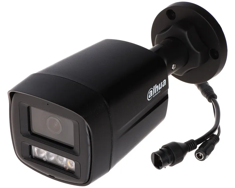DAHUA IIPC-HFW1439TL1-A-IL-0280B-BLACK 4MP ENTRY SMART DUAL LIGHT FIXED-FOCAL BULLET NETWORK KAMERA