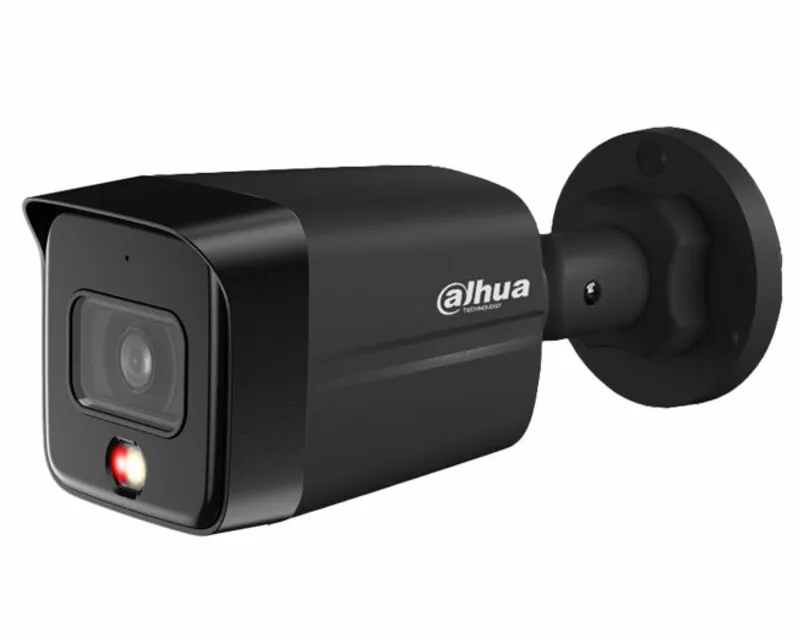 DAHUA IPC-HFW1639TC-A-IL-0280B-S6-BLACK 6MP ENTRY SMART DUAL LIGHT FIXED-FOCAL BULLET NETWORK KAMERA
