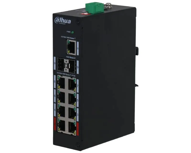 DAHUA PFS3211-8GT-120-V2 8PORT UNMANAGED POE SWITCH