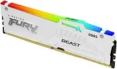 DDR5 16GB 5200MHZ CL40 DIMM [FURY BEAST] WHITE RGB XMP