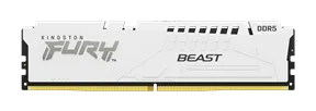 DDR5 64GB (2X32GB) 5200MHZ CL40 DIMM [FURY BEAST] WHITE XMP