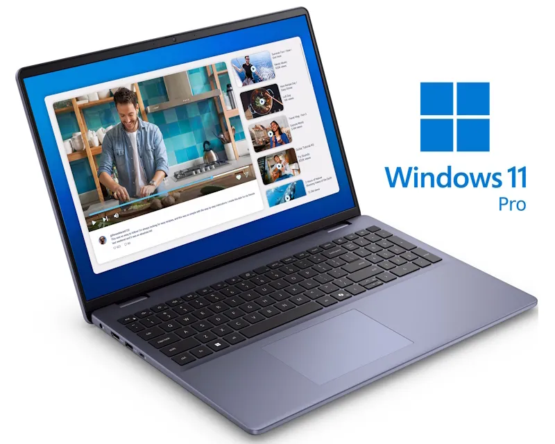 DELL 16 DC16251 16 INCH FHD+ 300NITS CORE 7 150U 32GB 1TB SSD BACKLIT FP WIN11PRO LAPTOP