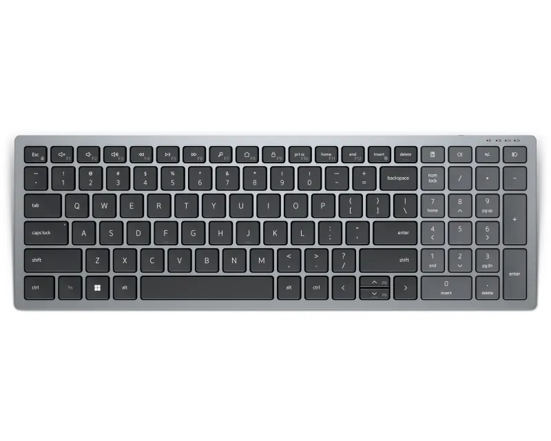 DELL KB740 PRO PLUS COMPACT MULTI-DEVICE US WIRELESS TASTATURA SIVA