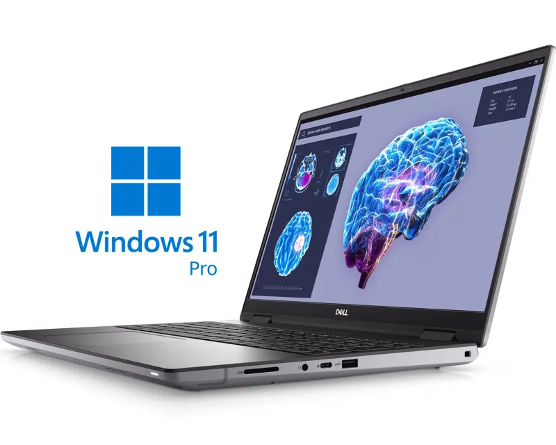 DELL PRECISION M7680 16 INCH FHD+ 500NITS I9-13950HX 32GB 1TB SSD RTX 3050 12GB BACKLIT FP SC WIN11P