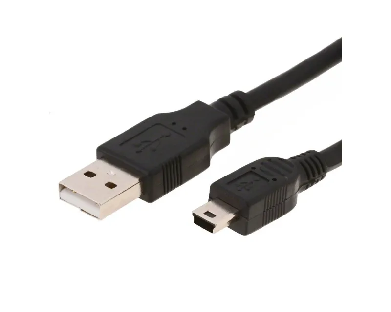 E-GREEN KABL 2.0 USB A - USB MINI-B M/M 1.8M CRNI
