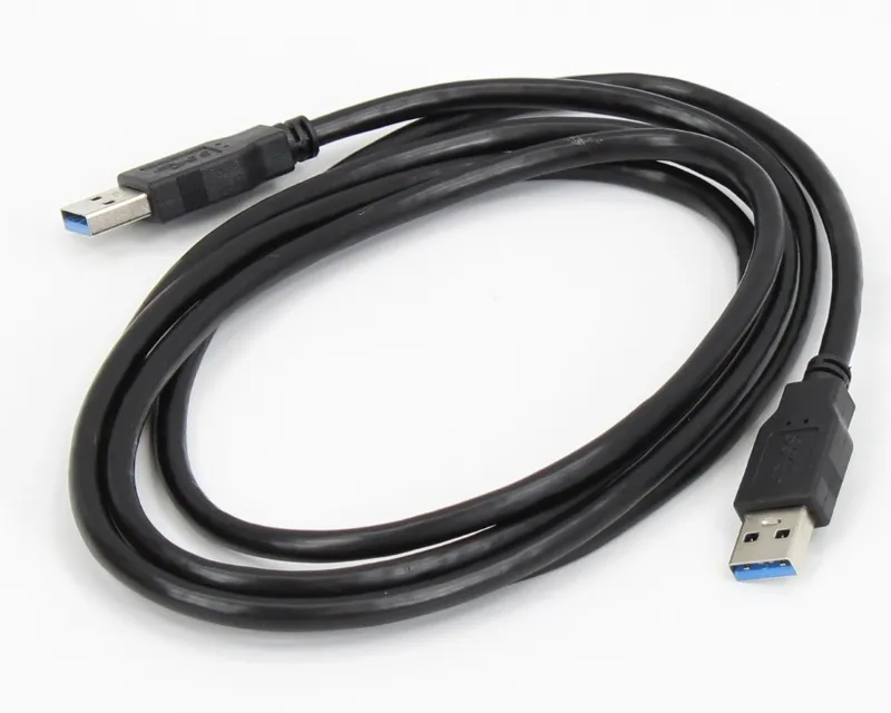 E-GREEN KABL 3.0 USB A - USB 3.0 A M/M 1.8M CRNI
