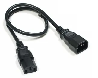 E-GREEN KABL NAPONSKI C13 - C14 (UPS - PC) 1.8M