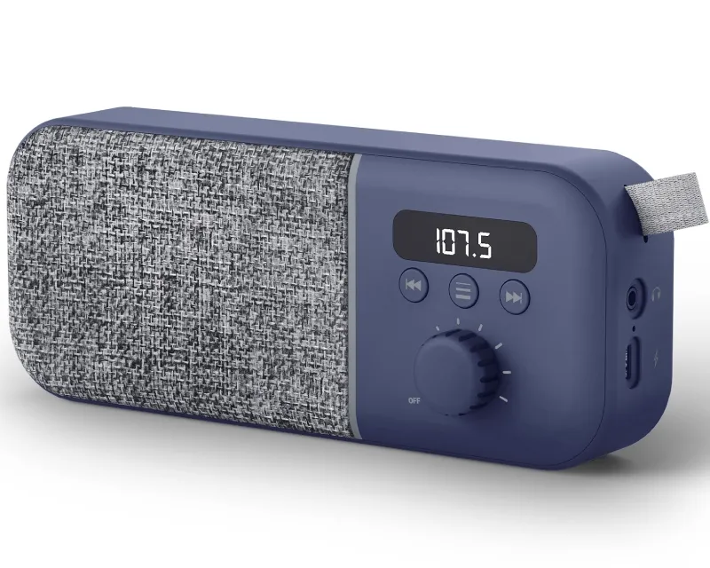 ENERGY SISTEM FABRIC BOX RADIO NAVY (M44995)