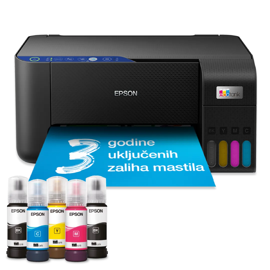 EPSON L3251 ECOTANK ITS WIRELESS MULTIFUNKCIJSKI INKJET ŠTAMPAČ
