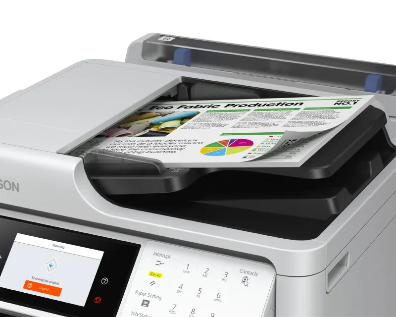 EPSON WORKFORCE PRO WF-M5899DWF RIPS WIRELESS MULTIFUNKCIJSKI INKJET CRNO-BELI ŠTAMPAČ
