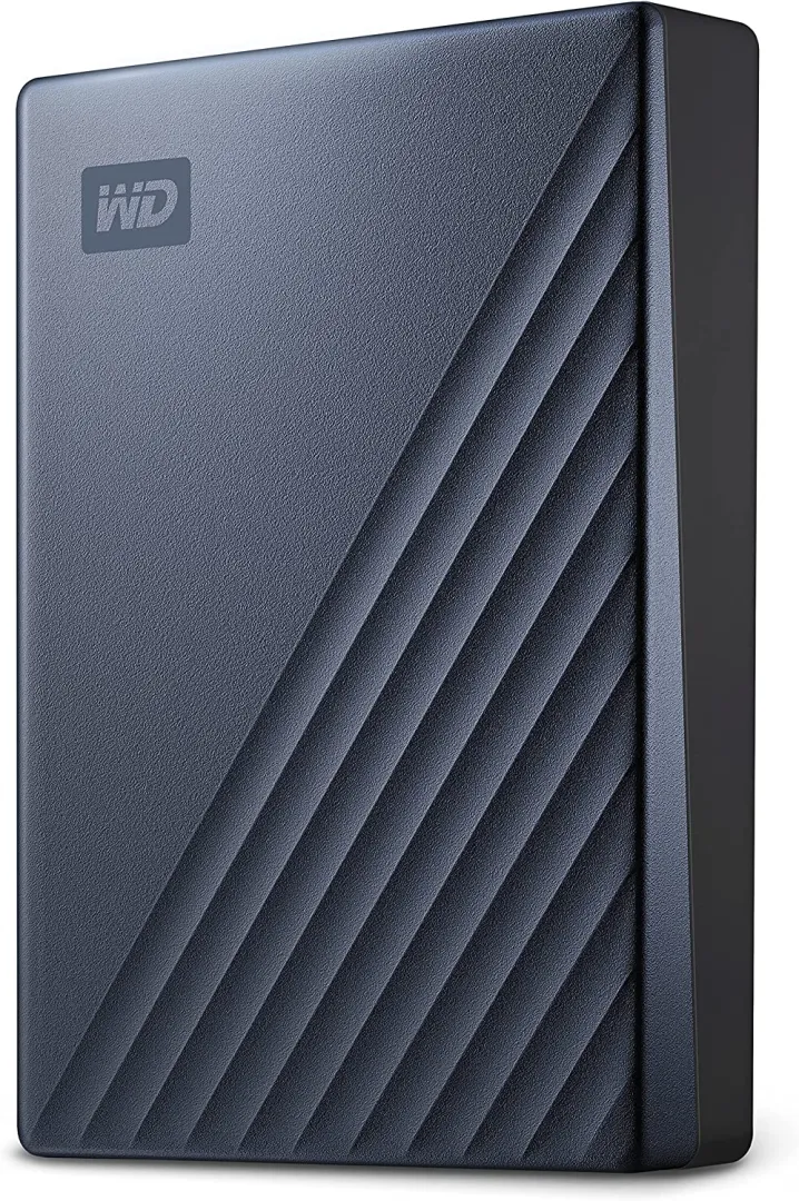 EXTERNAL HDD 4TB, USB3.2 GEN 1 TYPE-C (5GBPS), MY PASSPORT ULTRA, BLUE