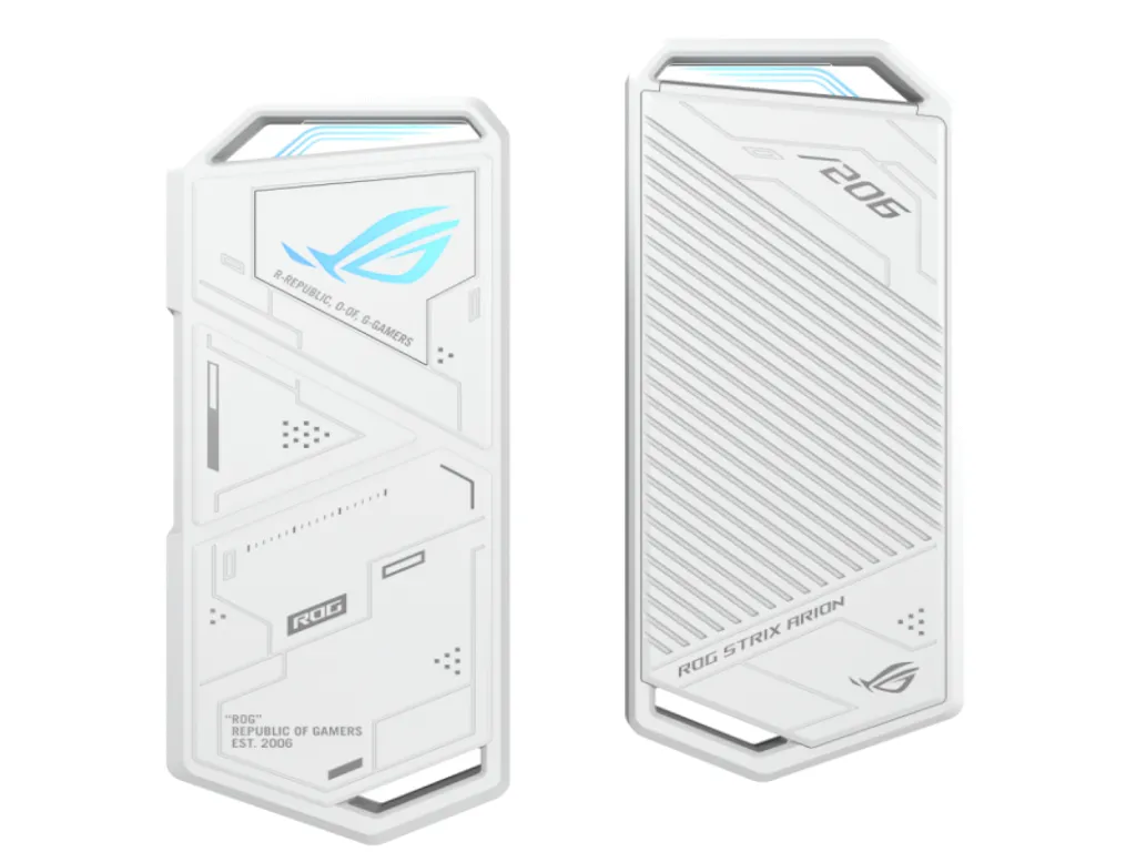 FIOKA ZA SSD ASUS ROG STRIX ARION WHITE EDITION/M.2/BELA