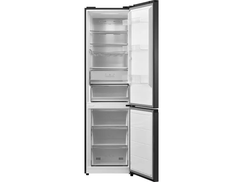 FRIŽIDER TESLA RC3800FMB KOMBINOVANI/TOTAL NO FROST/E/256L+122L/59,5X60X201CM/CRNA