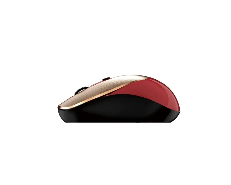 GENIUS NX-7125 WIRELESS OPTICAL USB GOLD+RED MIŠ