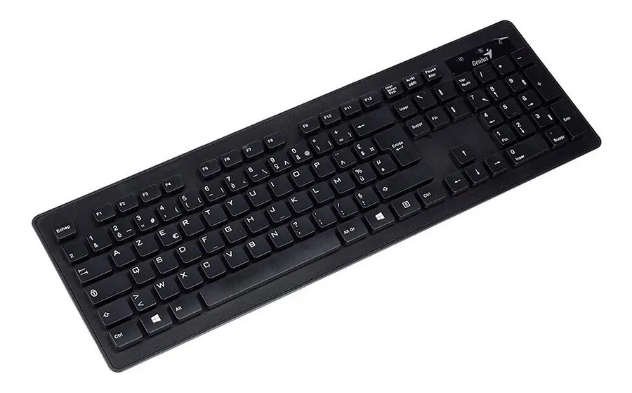 GENIUS SLIMSTAR 126 USB, BLK, SER