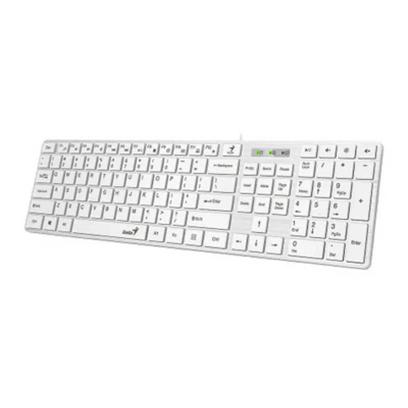 GENIUS SLIMSTAR 126,SER,USB,WHITE