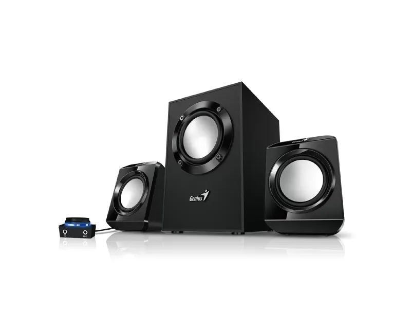 GENIUS SW-2.1 300 II CRNI ZVUČNICI
