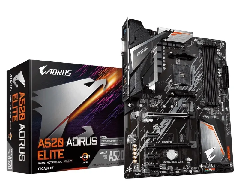 GIGABYTE A520 AORUS ELITE REV. 1.0 MATIČNA PLOČA
