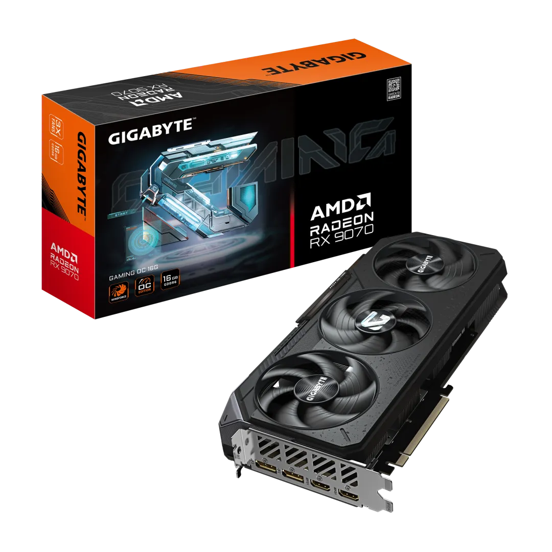 GIGABYTE AMD RADEON RX 9070 GAMING OC 16GB GV-R9070GAMING OC-16GD REV. 1.0 GRAFIČKA KARTA