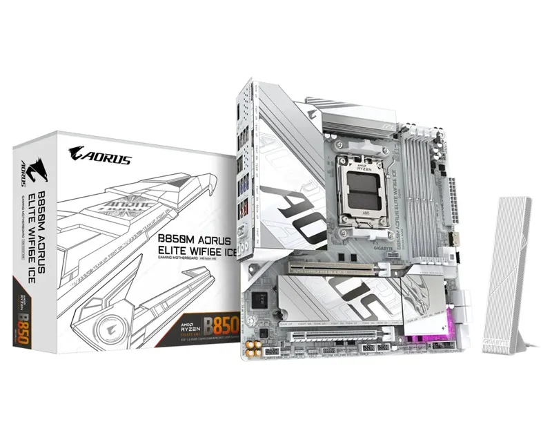 GIGABYTE B850M AORUS ELITE WIFI6E ICE REV. 1.0