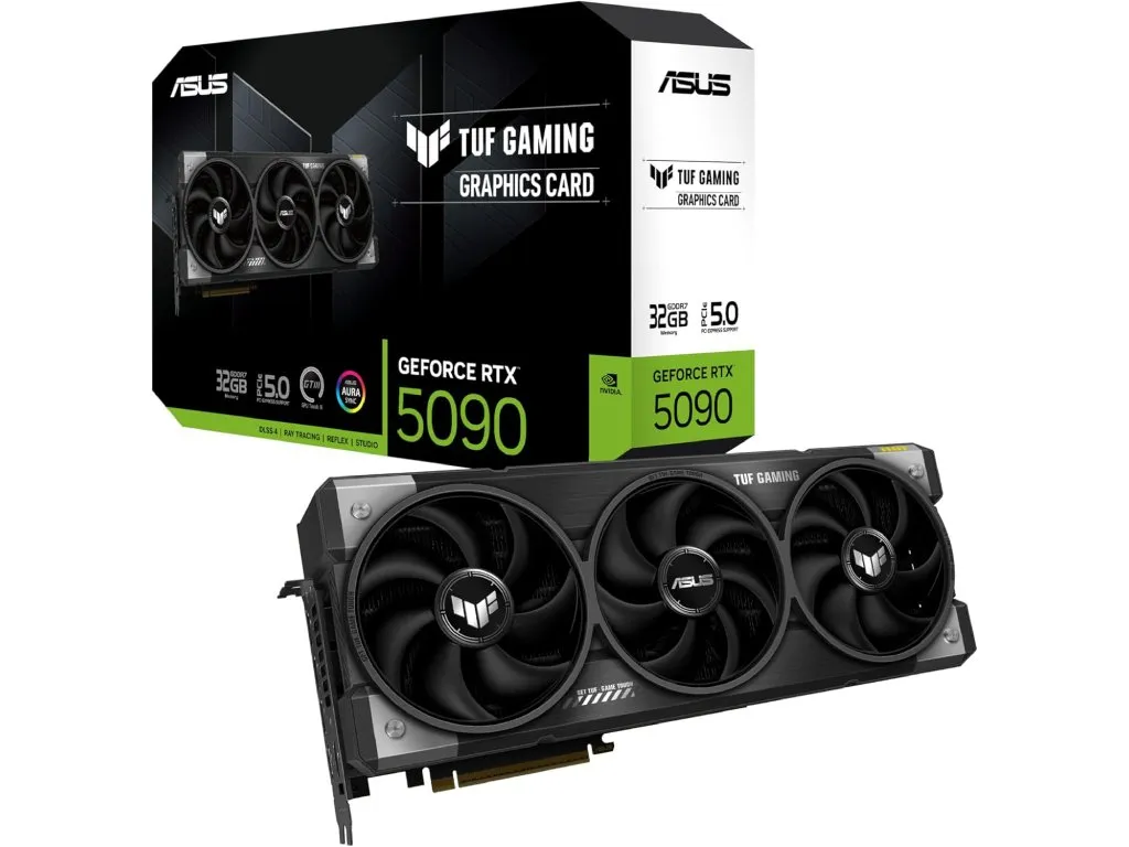 GRAFICKE KARTE ASUS TUF-RTX5090-32G-GAMING NVD/32GB/GDDR7/512BIT/CRNA