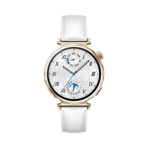 HUAWEI GT 5 42MM WHITE LEATHER STRAP PAMETNI SAT