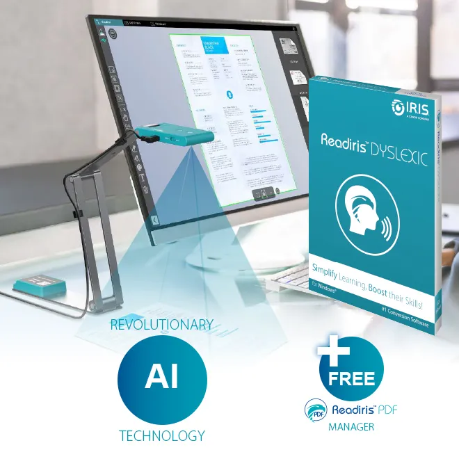 IRISCAN VISUALIZER 7 DYSLEXIC