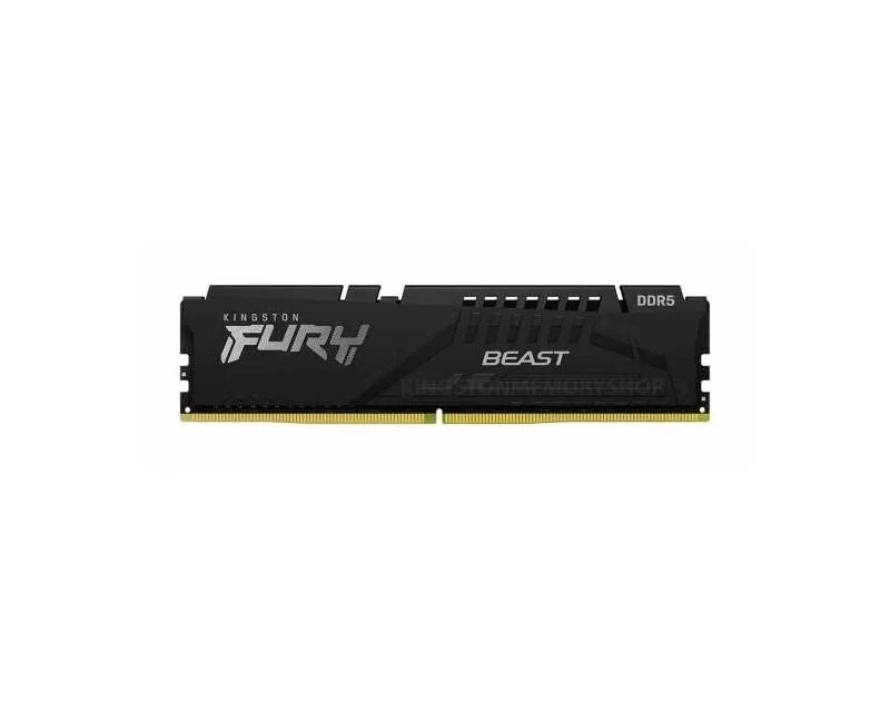 KINGSTON DIMM DDR5 16GB 5600MT/S KF556C36BBE-16 FURY BEAST BLACK EXPO