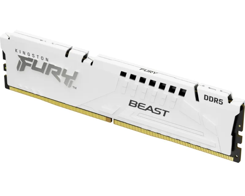 KINGSTON DIMM DDR5 16GB 5600MT/S KF556C36BWE-16 FURY BEAST WHITE EXPO