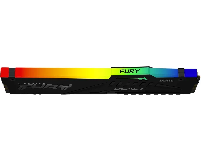 KINGSTON DIMM DDR5 32GB (2X16GB KIT) 6000MT/S KF560C30BBEAK2-32 FURY BEAST BLACK RGB EXPO