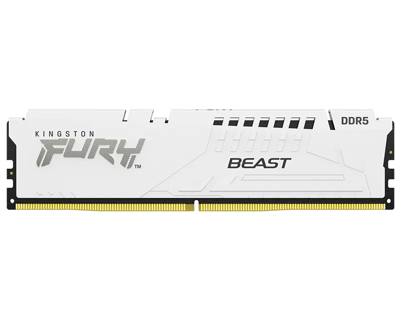 KINGSTON DIMM DDR5 32GB 6000MT/S KF560C36BWE-32 FURY BEAST WHITE EXPO