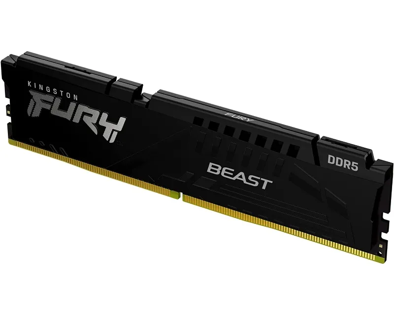 KINGSTON DIMM DDR5 64GB 5600MT/S KF556C36BBE-64 FURY BEAST BLACK EXPO