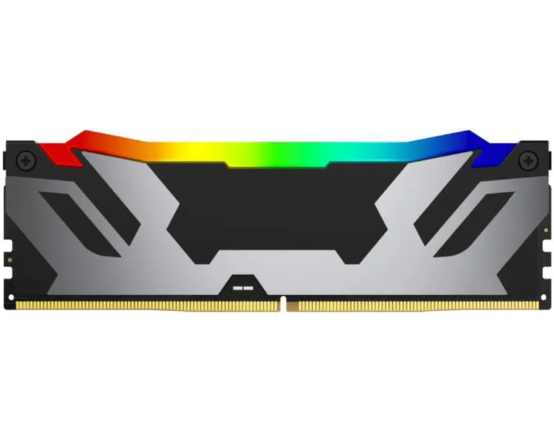 KINGSTON DIMM DDR5 96GB (2X48GB KIT) 6000MT/S KF560C32RSAK2-96 FURY RENEGADE SILVER/BLACK RGB XMP