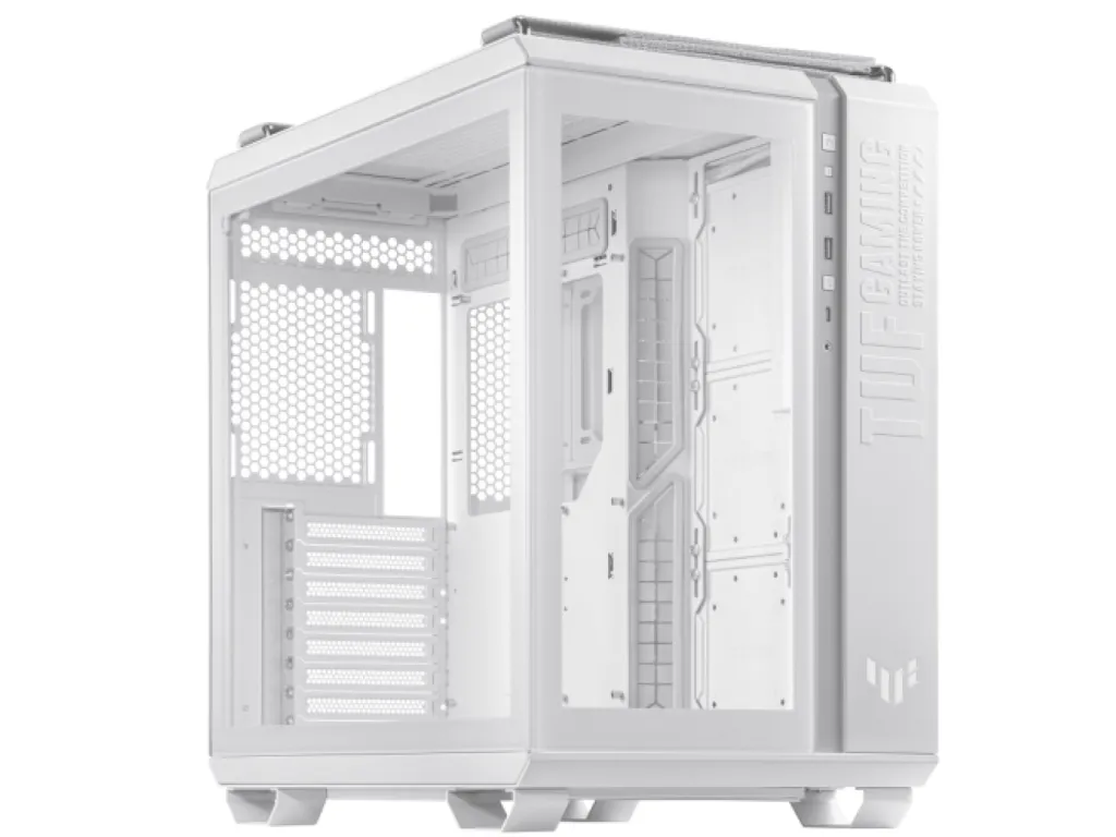 KUCIŠTE ASUS TUF GAMING GT502 PLUS TG ARGB MID TOWER/ATX/MICRO ATX/MINI ITX/BEZ NAPAJANJA/BELA