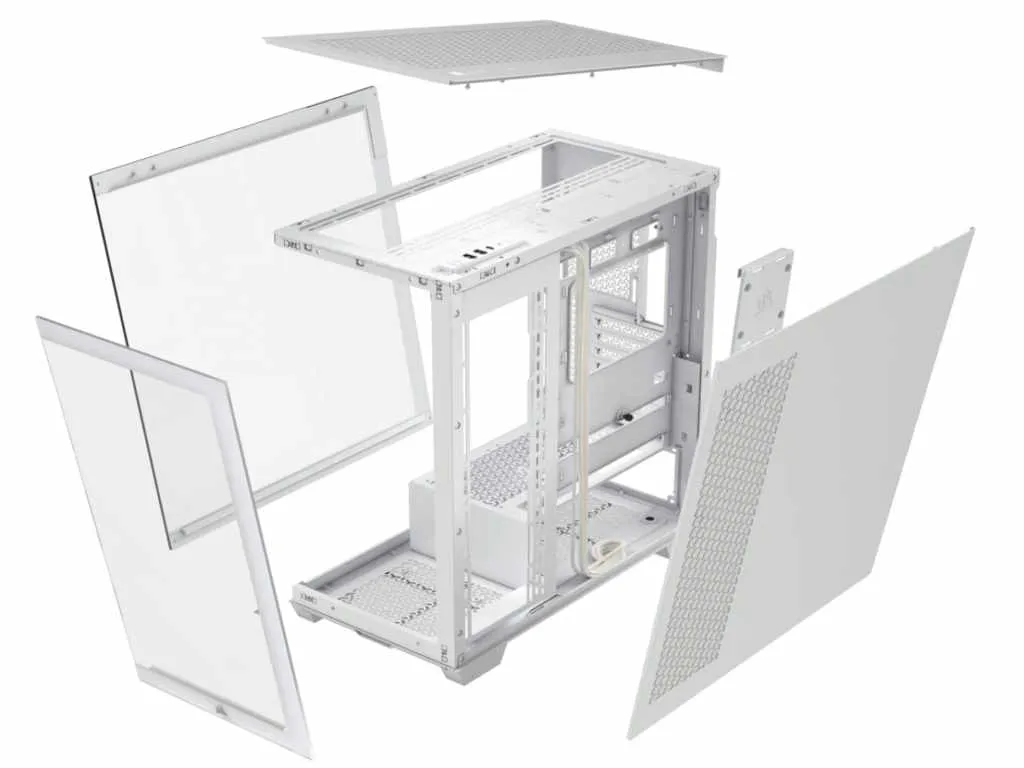 KUCIŠTE CORSAIR 3500X MID-TOWER/ATX/KALJENO STAKLO/BEZ NAPAJANJA/BELA