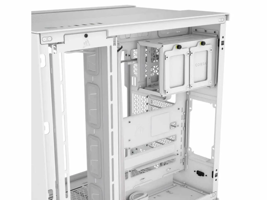 KUCIŠTE CORSAIR 6500D AIRFLOW MID-TOWER/ATX/KALJENO STAKLO/BEZ NAPAJANJA/BELA