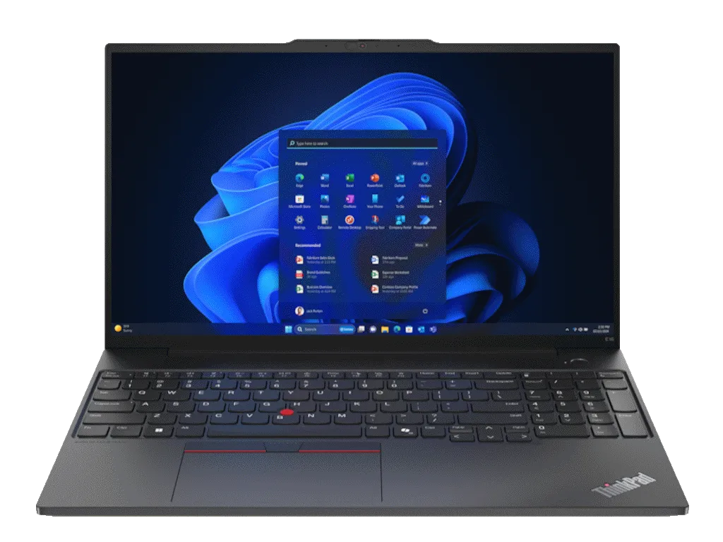 LAPTOP LENOVO THINKPAD E16 G2 WIN11 PRO/16" WUXGA/U7-155H/32GB/1TB/FPR/BACKLIT SRB/CRNA