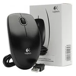 LOGITECH B100, OPTICAL USB MOUSE, BLACK OEM