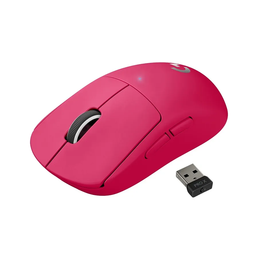 LOGITECH G PRO X SUPERLIGHT 2 LIGHTSPEED WIRELESS GAMING MOUSE, MAGENTA